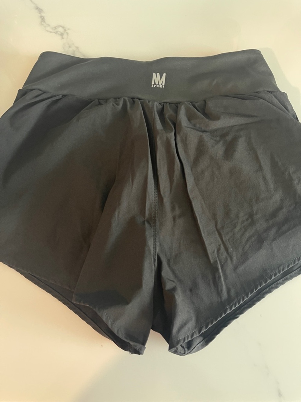 Nicole Miller Black Women's Athletic Shorts + 2 unbranded shorts